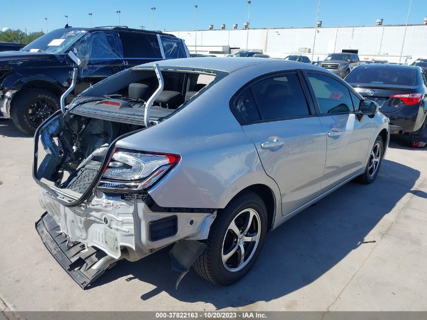 2015 HONDA CIVIC SE - 19XFB2F7XFE029784