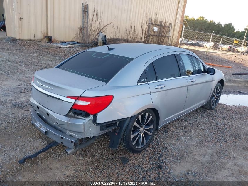 2014 CHRYSLER 200 TOURING - 1C3CCBBG7EN187004