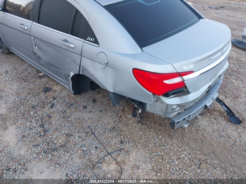 2014 CHRYSLER 200 TOURING - 1C3CCBBG7EN187004