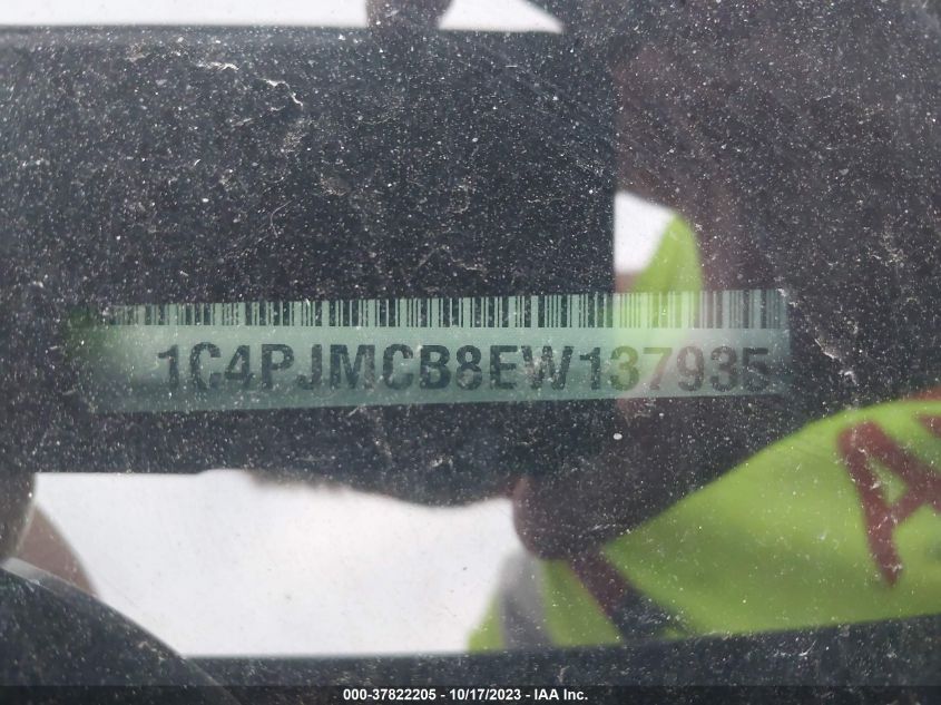 2014 JEEP CHEROKEE LATITUDE - 1C4PJMCB8EW137935