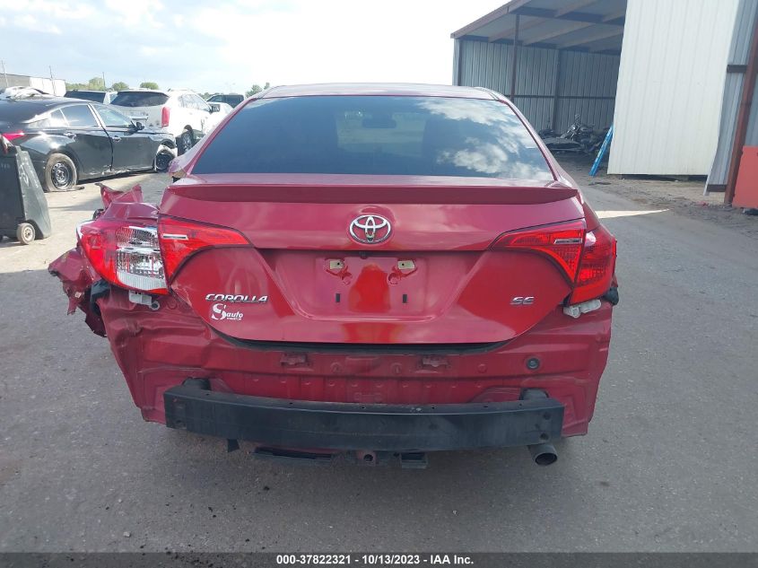 2018 TOYOTA COROLLA L/LE/XLE/SE/XSE - 5YFBURHE7JP777817