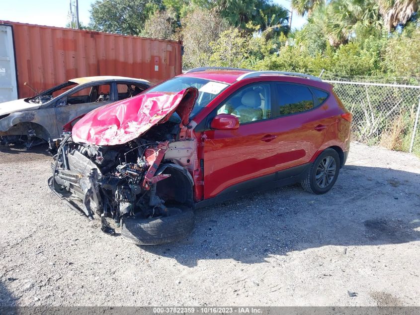 2014 HYUNDAI TUCSON GLS/LIMITED/SE - KM8JU3AG0EU841446