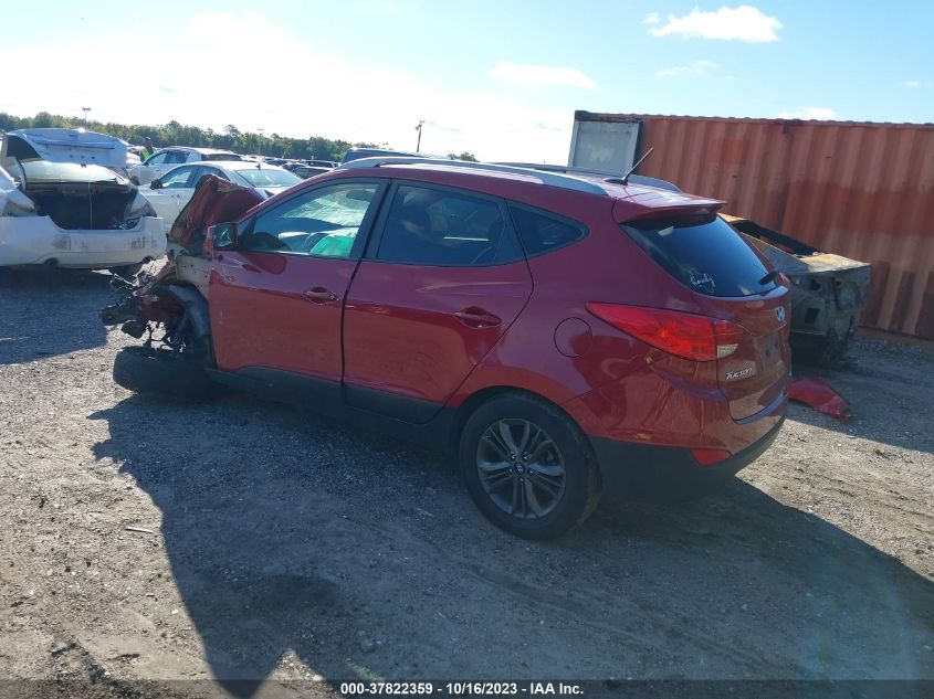 2014 HYUNDAI TUCSON GLS/LIMITED/SE - KM8JU3AG0EU841446