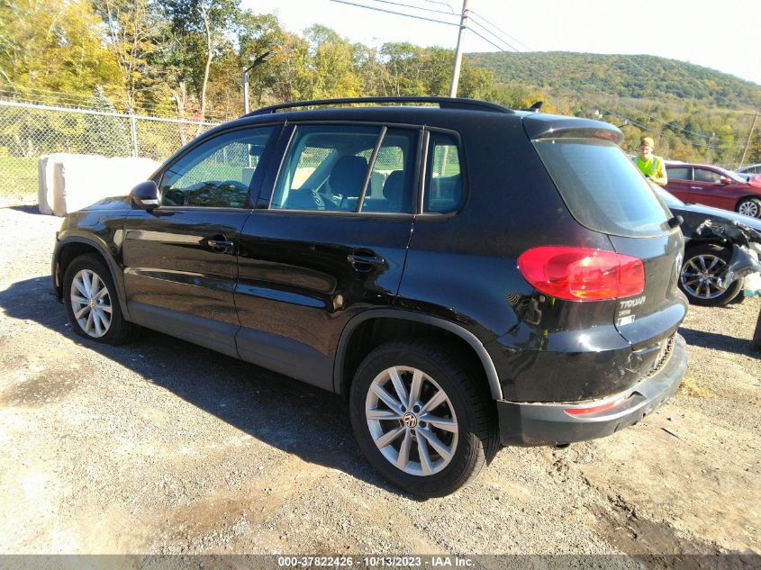 2017 VOLKSWAGEN TIGUAN - WVGBV7AXXHK049720