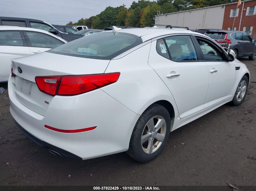 2015 KIA OPTIMA LX - 5XXGM4A79FG505998