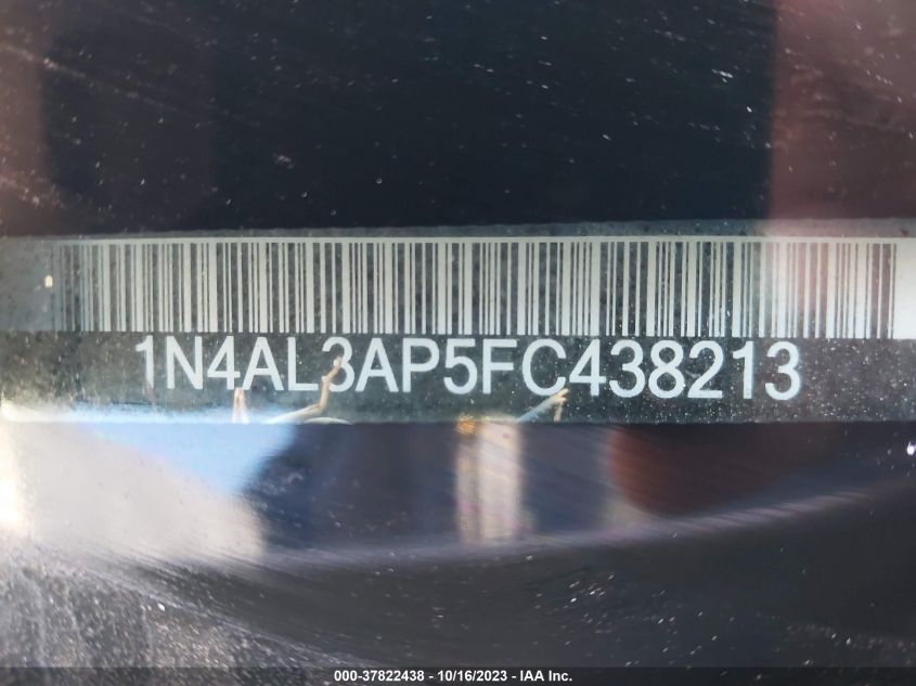 2015 NISSAN ALTIMA 2.5/S/SV/SL - 1N4AL3AP5FC438213
