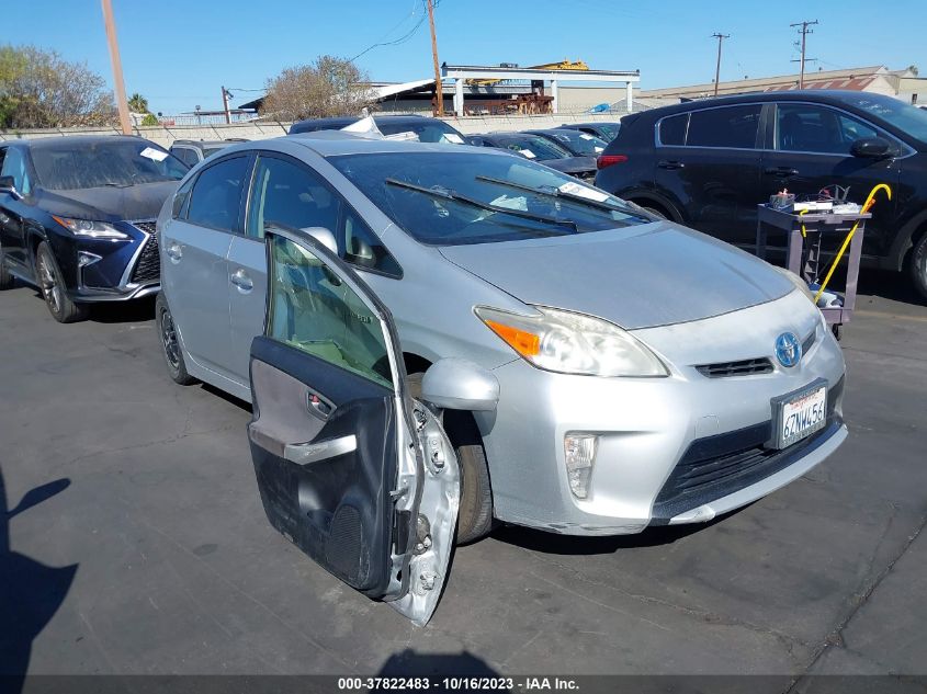 2013 TOYOTA PRIUS ONE/TWO/THREE/FOUR/FIVE - JTDKN3DU9D5546135