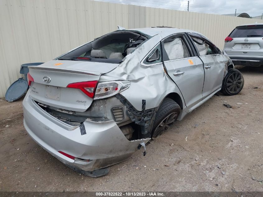 2017 HYUNDAI SONATA SPORT - 5NPE34AF4HH456590