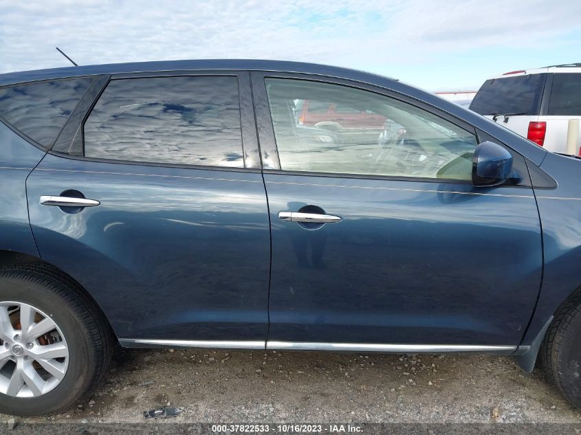 2014 NISSAN MURANO S - JN8AZ1MW6EW529248