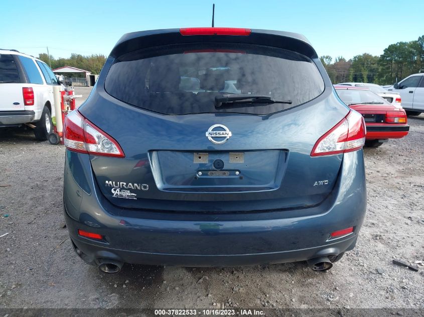 2014 NISSAN MURANO S - JN8AZ1MW6EW529248