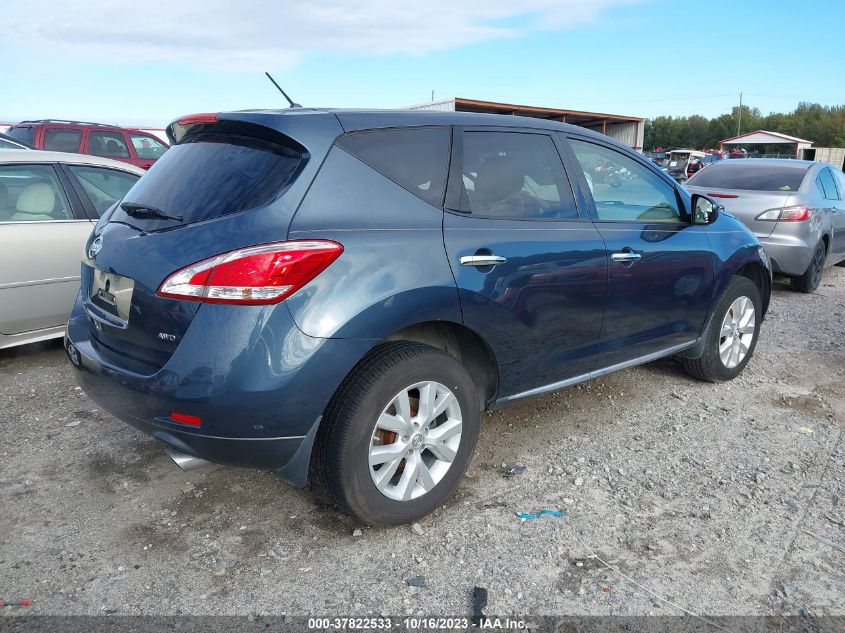 2014 NISSAN MURANO S - JN8AZ1MW6EW529248