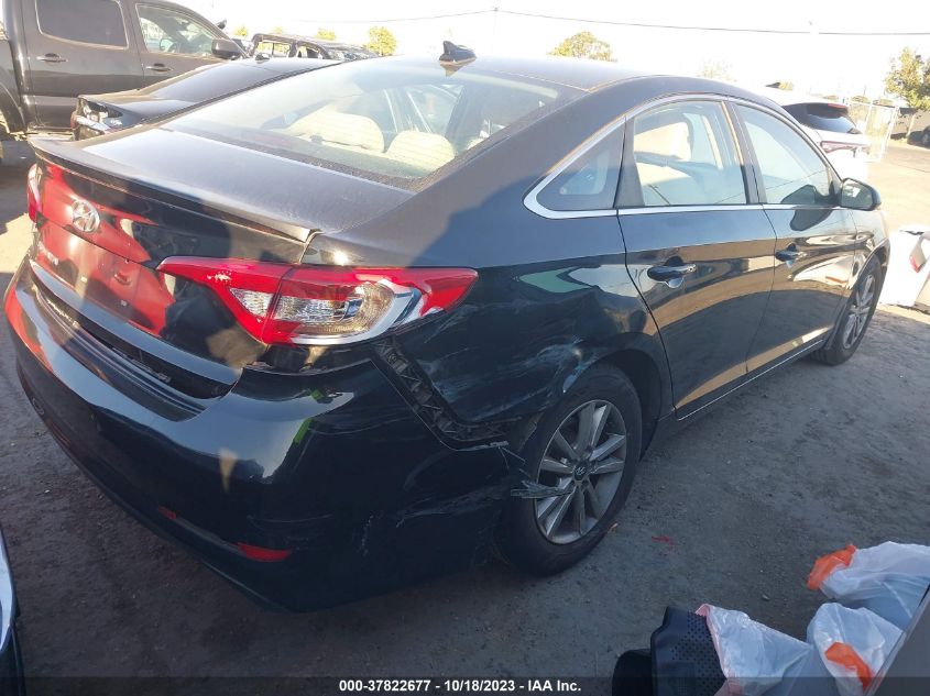 2016 HYUNDAI SONATA 2.4L SE - 5NPE24AF9GH375201