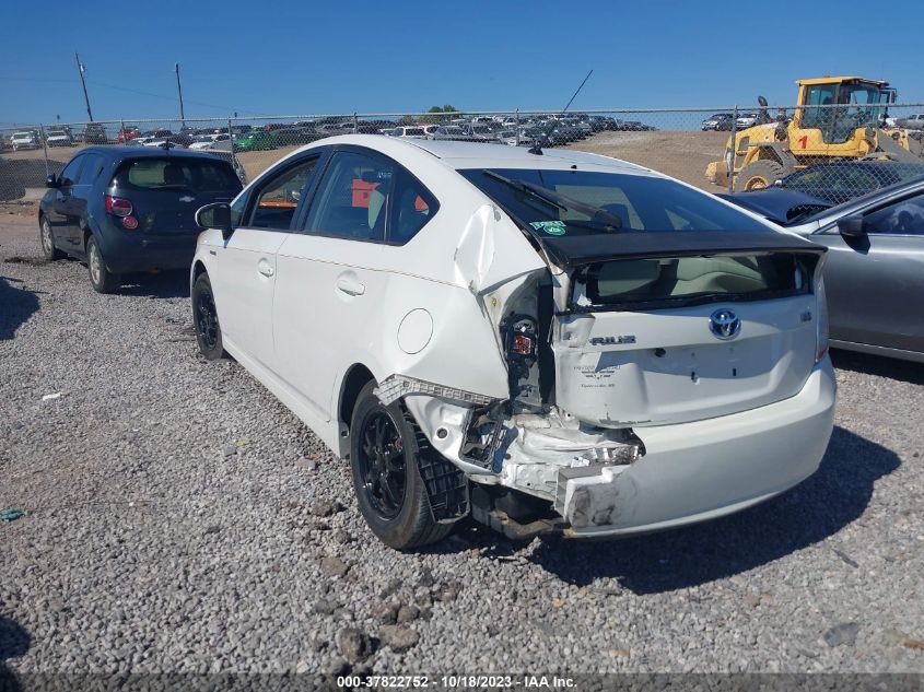 2014 TOYOTA PRIUS FOUR/FIVE/THREE/ONE/TWO - JTDKN3DU2E0360368