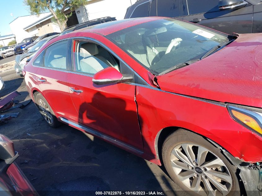 2017 HYUNDAI SONATA SPORT - 5NPE34AF7HH483282