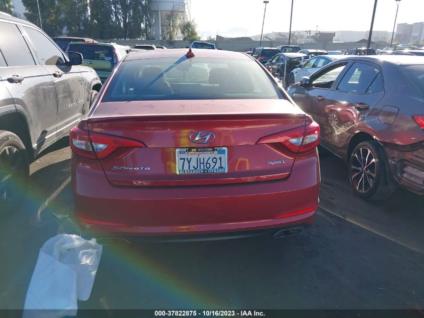 2017 HYUNDAI SONATA SPORT - 5NPE34AF7HH483282