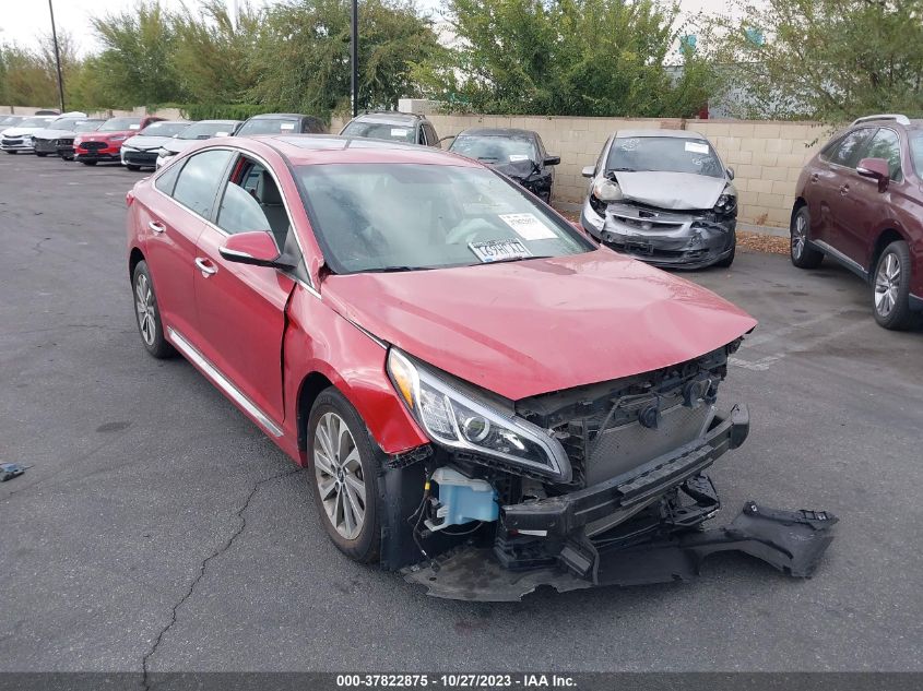 2017 HYUNDAI SONATA SPORT - 5NPE34AF7HH483282