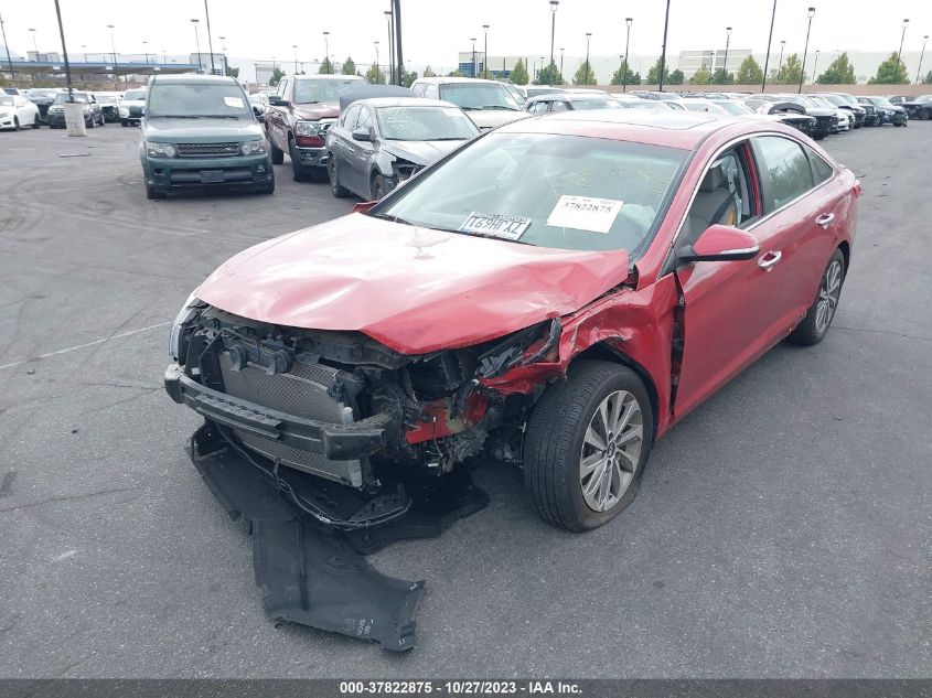 2017 HYUNDAI SONATA SPORT - 5NPE34AF7HH483282