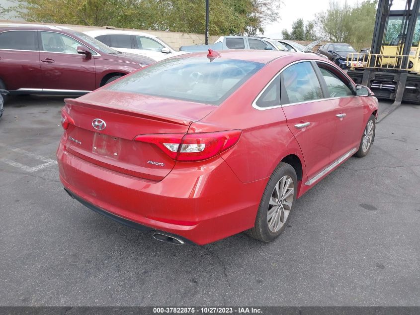 2017 HYUNDAI SONATA SPORT - 5NPE34AF7HH483282