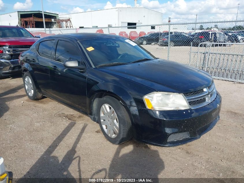 2014 DODGE AVENGER SE - 1C3CDZAG0EN218584