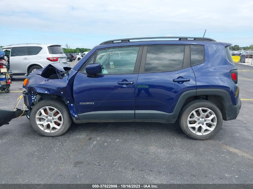 2018 JEEP RENEGADE LATITUDE - ZACCJABB5JPJ60012