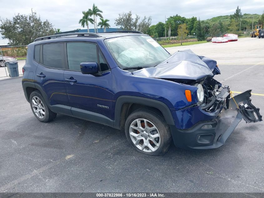 2018 JEEP RENEGADE LATITUDE - ZACCJABB5JPJ60012