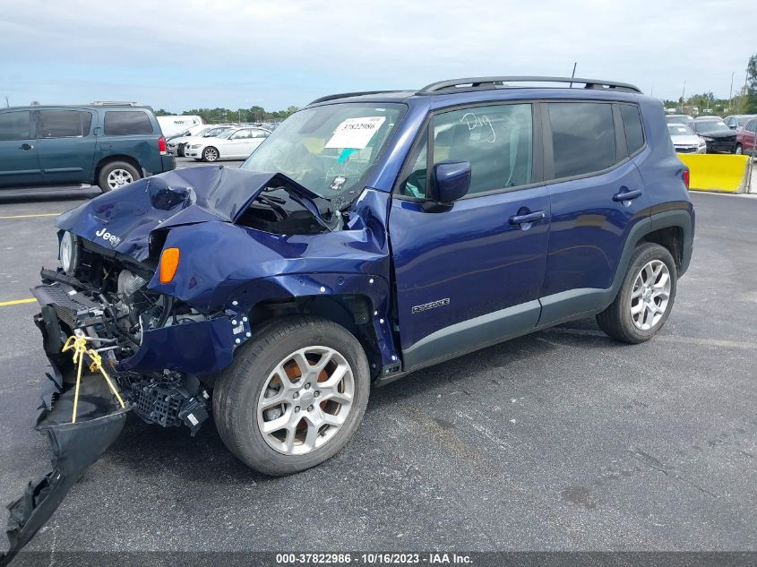 2018 JEEP RENEGADE LATITUDE - ZACCJABB5JPJ60012