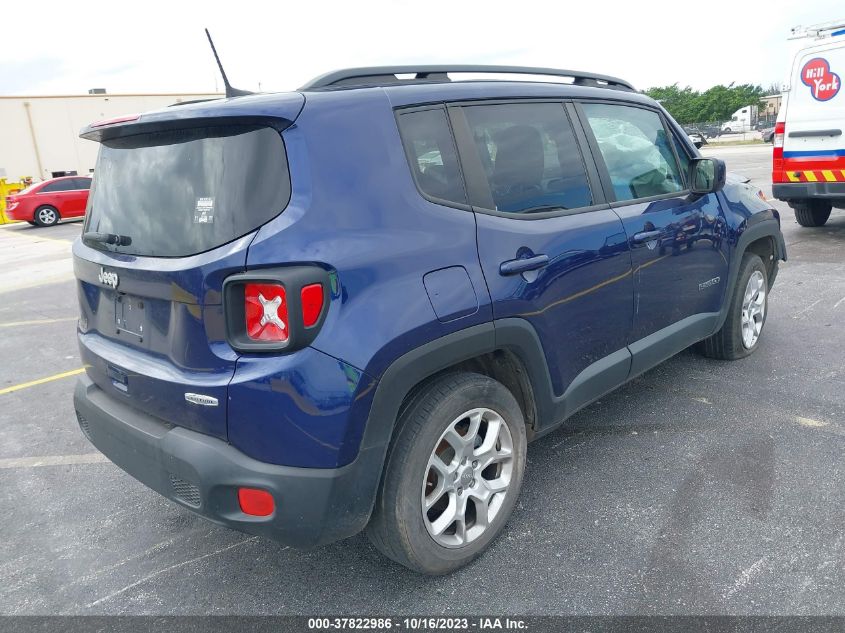 2018 JEEP RENEGADE LATITUDE - ZACCJABB5JPJ60012