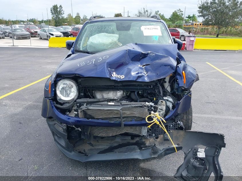 2018 JEEP RENEGADE LATITUDE - ZACCJABB5JPJ60012