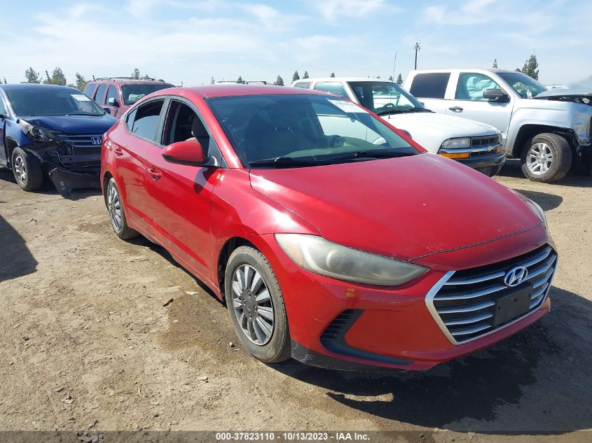 2017 HYUNDAI ELANTRA SE - 5NPD74LF6HH160659