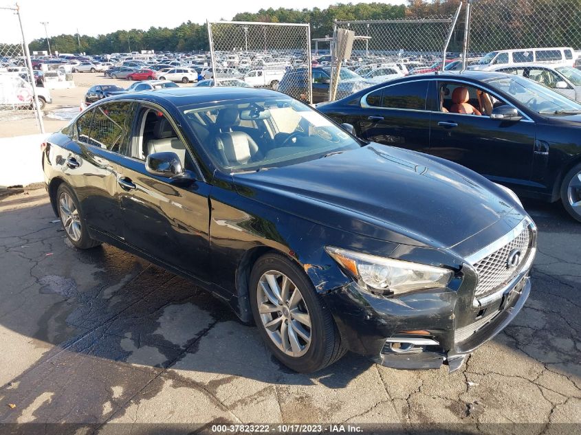 2014 INFINITI Q50 PREMIUM - JN1BV7AR9EM703891