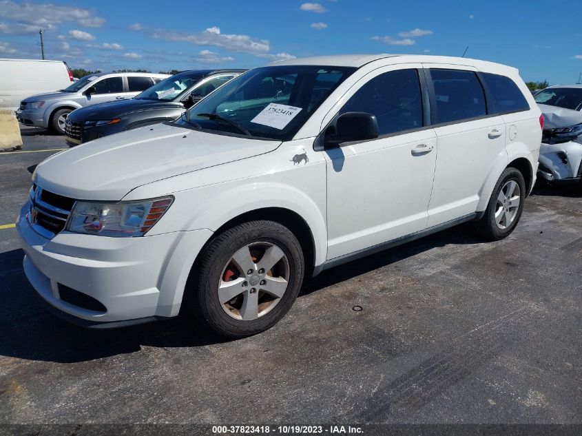 2013 DODGE JOURNEY AMERICAN VALUE PKG - 3C4PDCAB0DT566916