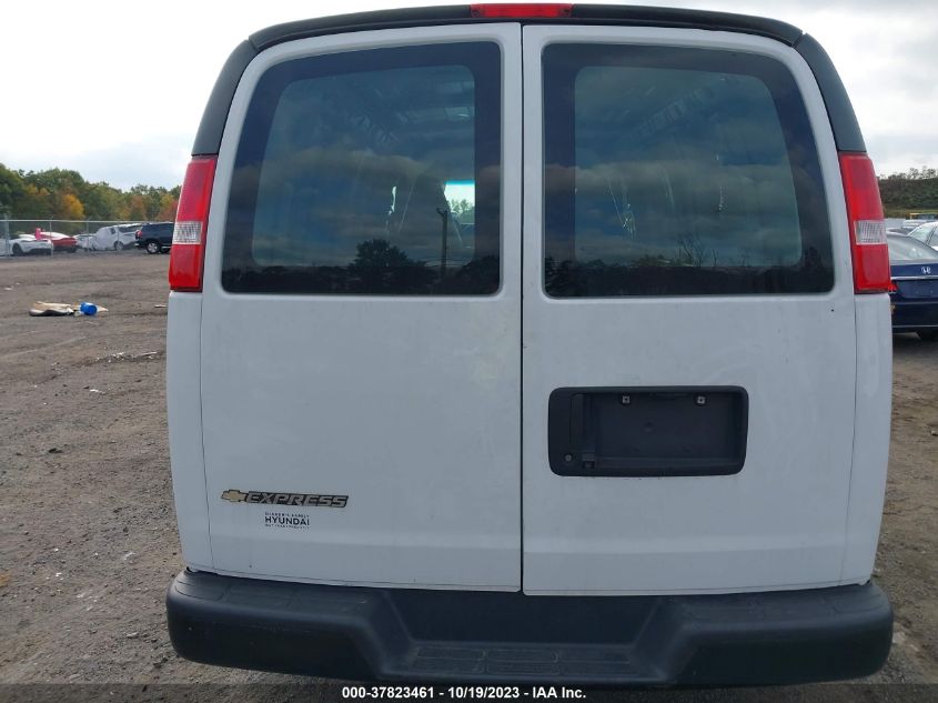 2018 CHEVROLET EXPRESS 2500 WORK VAN 1GCWGAFP8J1278091