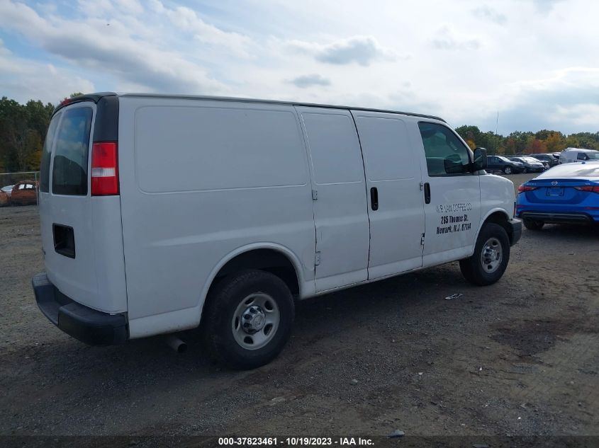 2018 CHEVROLET EXPRESS 2500 WORK VAN 1GCWGAFP8J1278091