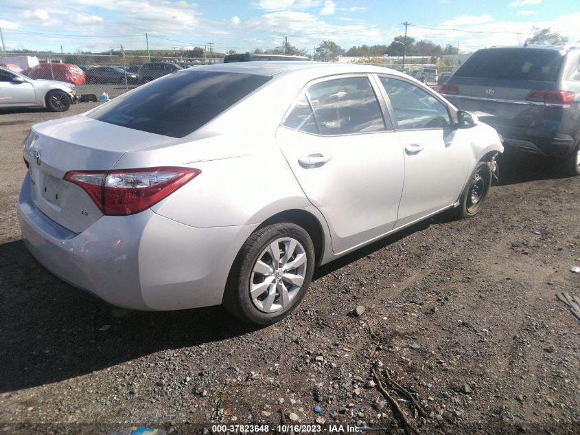 2014 TOYOTA COROLLA LE - 2T1BURHE7EC077625