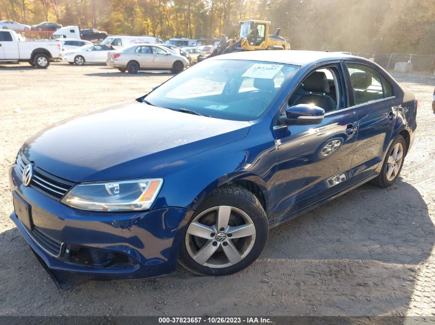 2014 VOLKSWAGEN JETTA SEDAN TDI W/PREMIUM - 3VWLL7AJ7EM353695