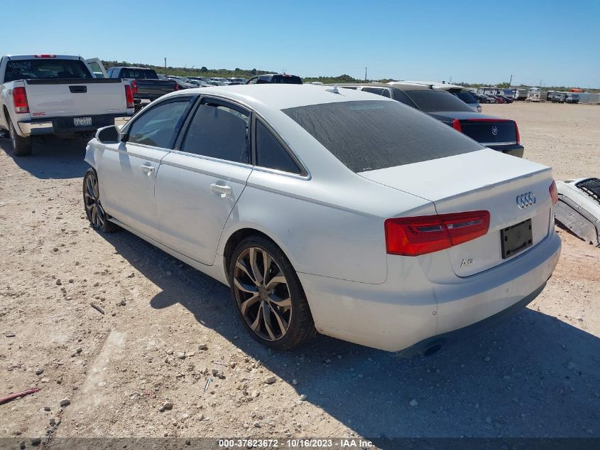 2013 AUDI A6 2.0T PREMIUM PLUS - WAUGFAFC7DN130268