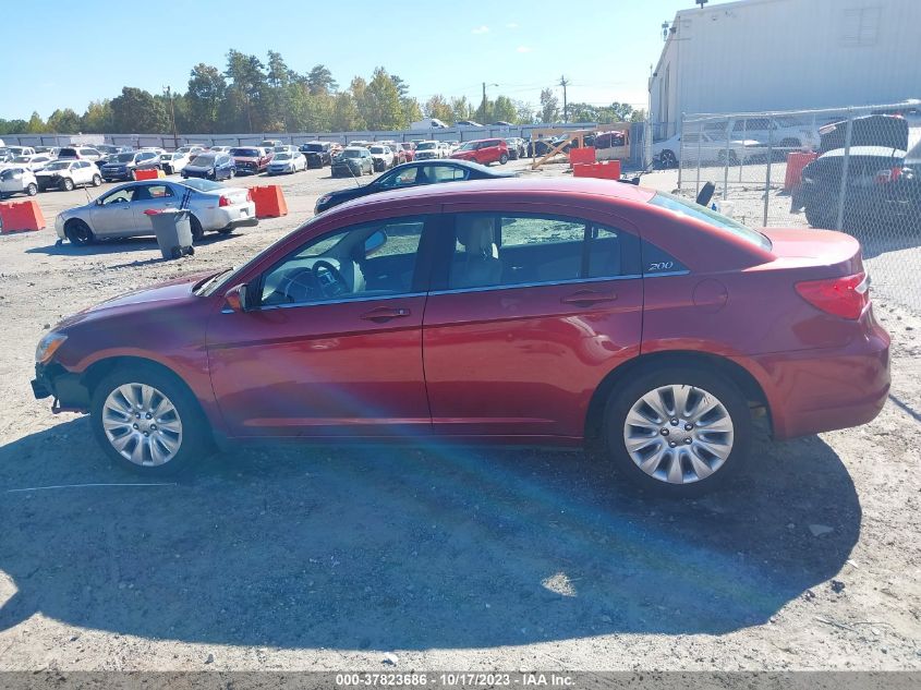 2013 CHRYSLER 200 LX - 1C3CCBABXDN561643