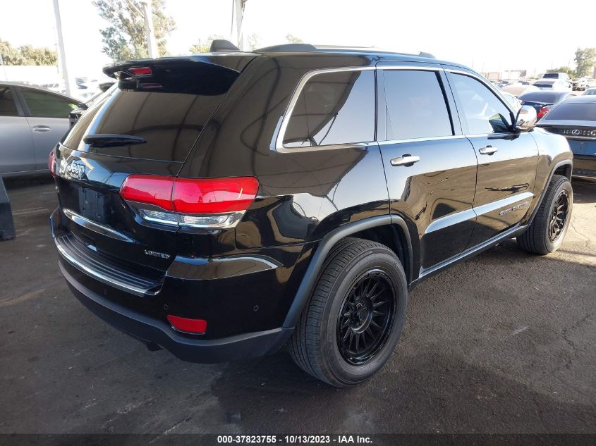 VIN 1C4RJEBG0HC696610 2017 JEEP GRAND CHEROKEE LIMITED