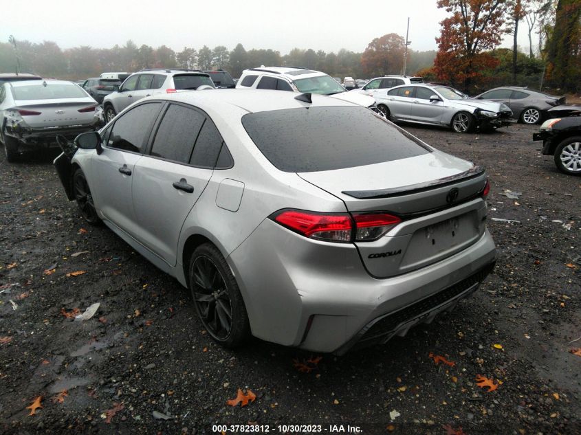 2021 TOYOTA COROLLA SE/NIGHT SHADE - 5YFS4MCE9MP074797