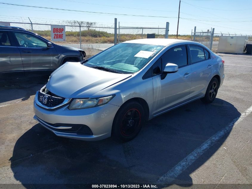 2013 HONDA CIVIC LX - 19XFB2F59DE029741