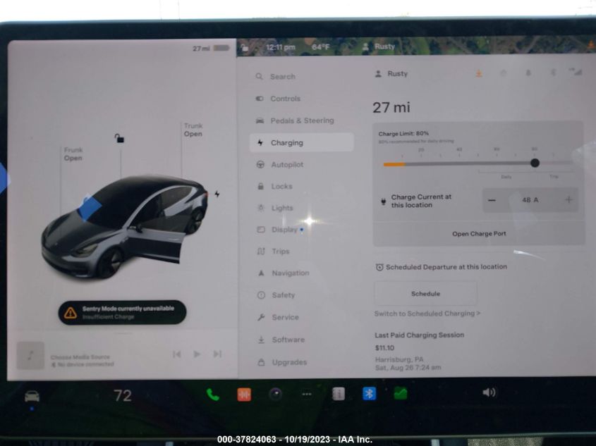2020 TESLA MODEL 3 LONG RANGE - 5YJ3E1EB6LF616810