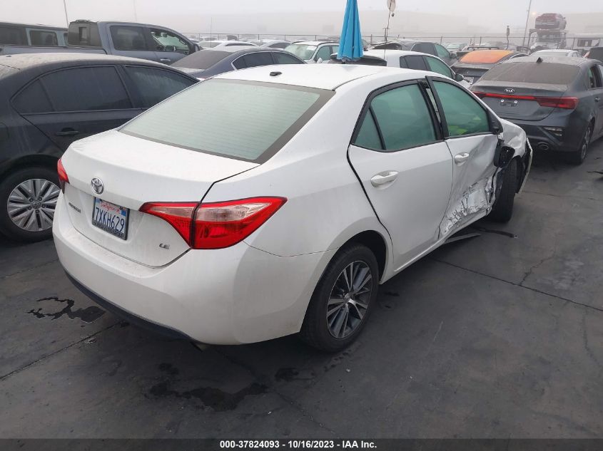 2017 TOYOTA COROLLA L/LE/XLE/SE - 5YFBURHE4HP655880