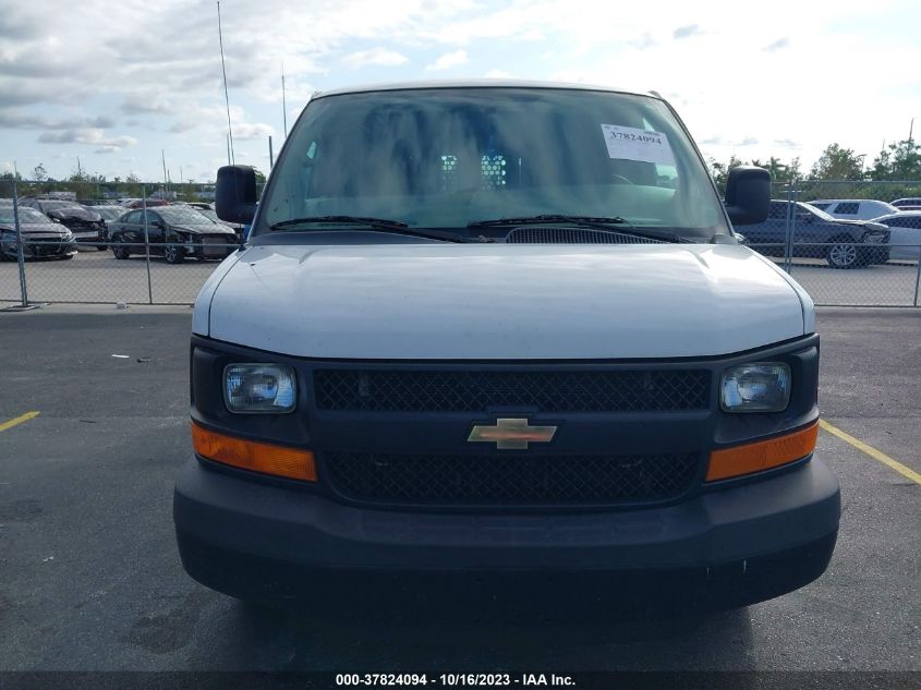 2014 CHEVROLET EXPRESS 2500 WORK VAN 1GCWGFCA7E1198798