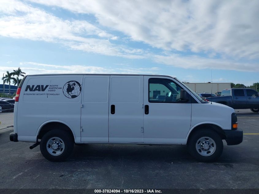 2014 CHEVROLET EXPRESS 2500 WORK VAN 1GCWGFCA7E1198798