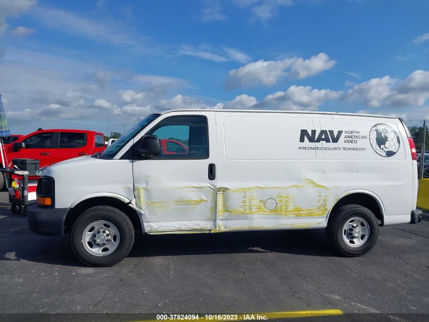 2014 CHEVROLET EXPRESS 2500 WORK VAN 1GCWGFCA7E1198798