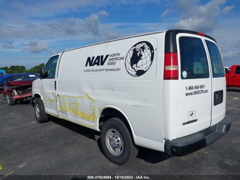 2014 CHEVROLET EXPRESS 2500 WORK VAN 1GCWGFCA7E1198798