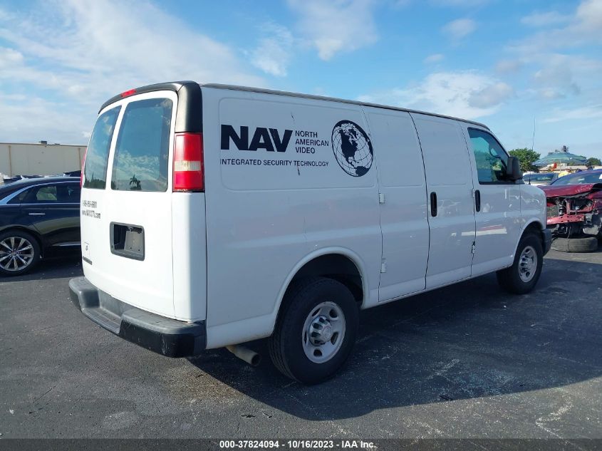 2014 CHEVROLET EXPRESS 2500 WORK VAN 1GCWGFCA7E1198798