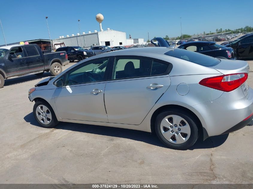 2015 KIA FORTE LX - KNAFK4A65F5284829