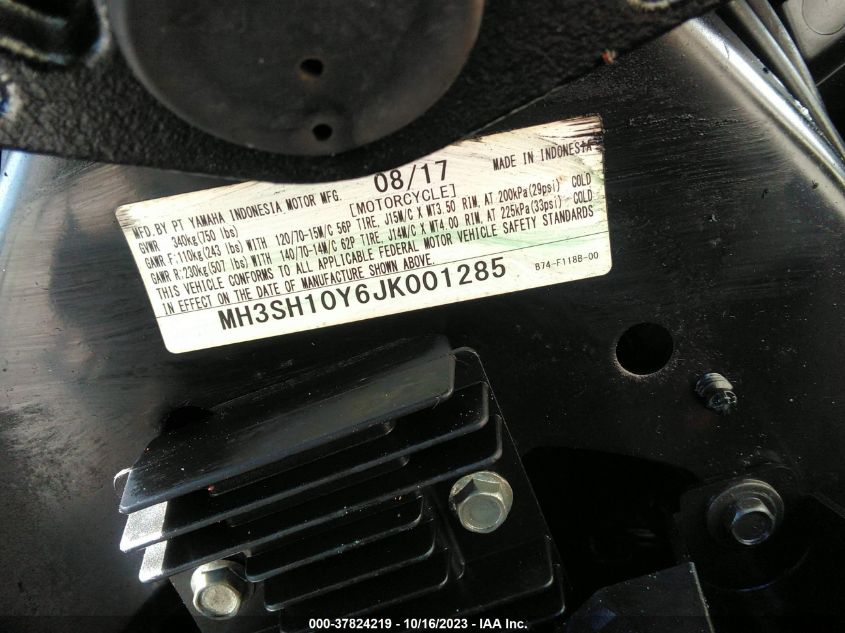 2018 YAMAHA CZD300 A - MH3SH10Y6JK001285