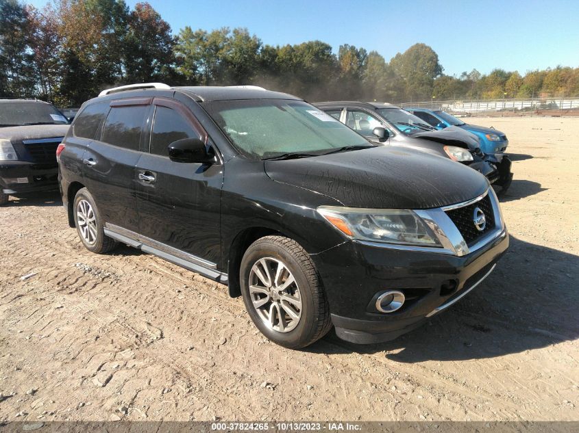 2014 NISSAN PATHFINDER SL - 5N1AR2MN7EC637836